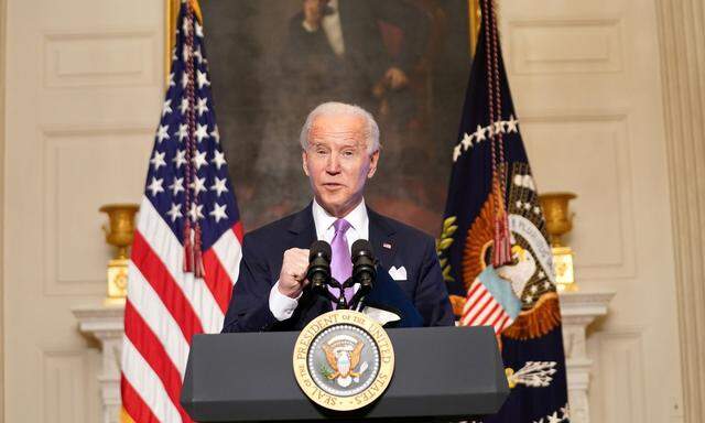 US-Präsident Joe Biden am Dienstag in Washington