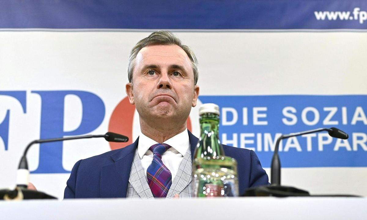 "Wir bereiten uns auf Opposition vor." FPÖ-Obmann Norbert Hofer verging mit der vorgezogenen Nationalratswahl die Lust aufs Regieren.