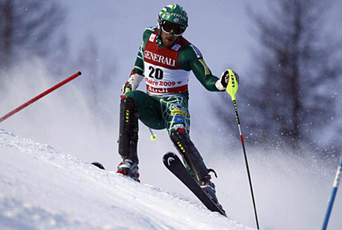 Als nach seinen Landsmännern Grange und Theaux auch der Halbzeit-Zweite Bode Miller ausfiel, hatte Lizeroux bereits Silber sicher. Nur Svindal konnte ihm Gold noch wegschnappen.