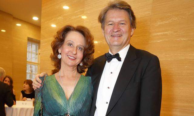 Ein Bild vom Mai 2019 von einem Fundraiser-Event der Albertina in Wien: Patricia Pawlicki mit ihrem Ehemann Helmut Brandstätter.