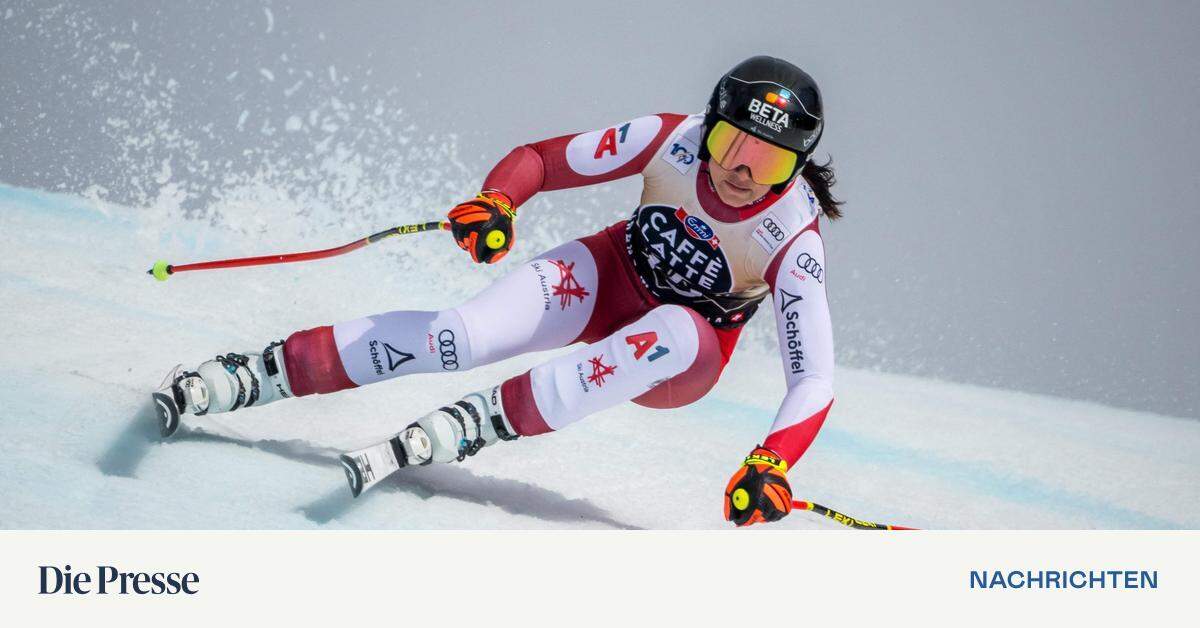 Stéphanie Venier gagne à Crans Montana