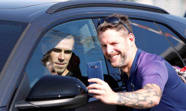Hauptsache Selfie mit Gareth Bale.