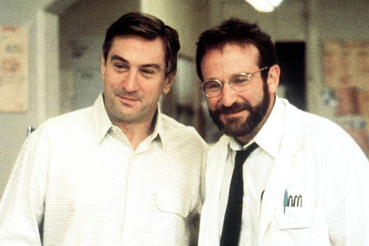 Eine ernste Rolle spielte Williams auch 1990 an der Seite von Robert De Niro im Arztdrama "Zeit des Erwachens". Er wurde 1991 für einen Golden Globe Award nominiert.