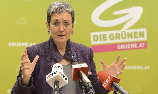 Die damalige grüne Spitzenkandidatin Ulrike Lunacek schloss bei Corinna Milborn eine Koalition mit den Freiheitlichen aus.