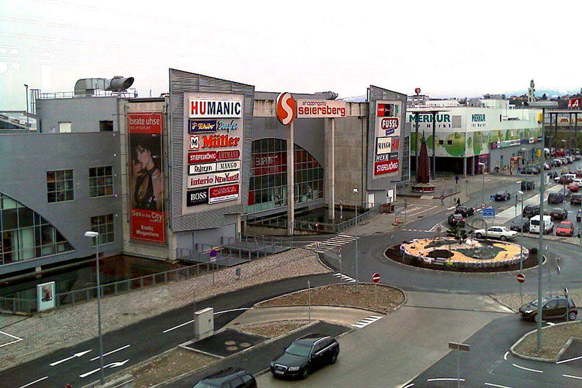 Seiersberg/Graz  Verkaufsfläche:  85.000 m2 Eröffnung: 2002