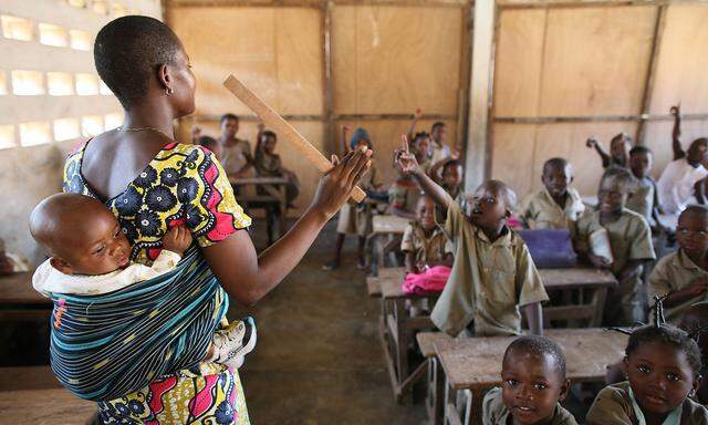 Volksschule in Togos Hauptstadt Lomé.