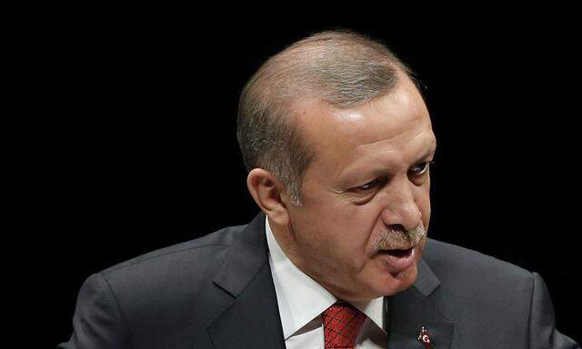 Turkish Prime Minister Recep Tayyip Erdogan Speaks In Tokyo
