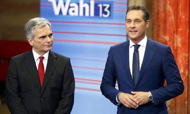 Strache Faymann