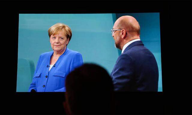 Die einzige TV-Debatte der Spitzenkandidaten von CDU und SPD wurde intensiv beobachtet.