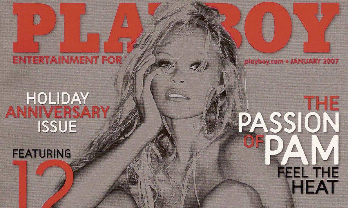 Auf mehr als ein Dutzend "Playboy"-Titelbildern war Anderson zu sehen, zuletzt 2016 bekleidet nur mit einer Kette, auf der in großen Buchstaben "Sex" stand. Das Thema ihrer Karriere.