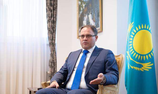 In Kasachstan solle der Wohlstand fairer verteilt werden, sagt Vize-Außenminister Roman Vassilenko.
