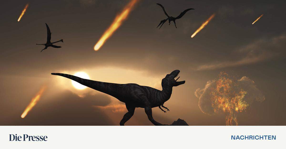 Früher Meteoriteneinschlag Führte Zur Ausbreitung Der Dinosaurier ...