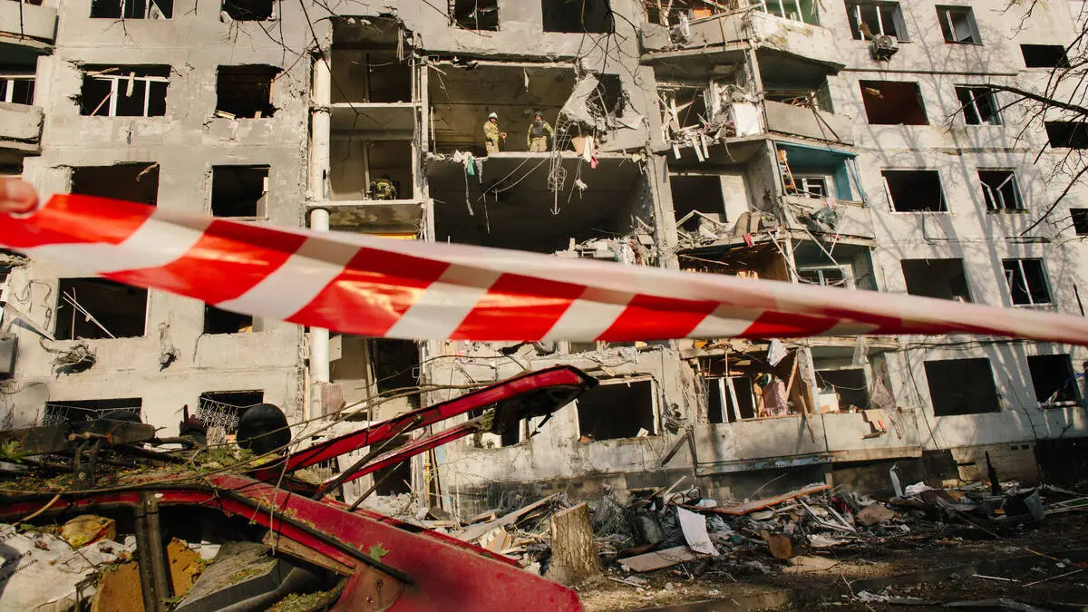 Russian glide bomb attack on Kharkiv leaves dead and injured