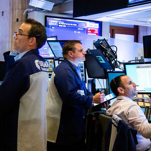 Archivbild: Händler an der New Yorker Börse