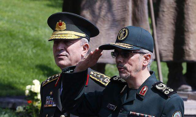 Derzeit weilt der iranische Militärchef, Mohammad Bagheri, in Ankara.