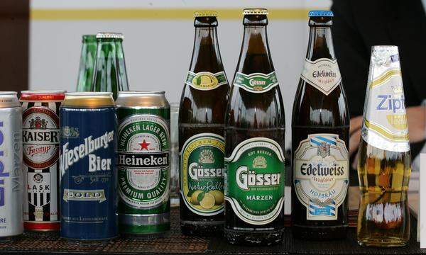 Brau-Union-Biere gibt es jetzt auch in der 0,33 Liter-Mehrweg-Glasflasche.