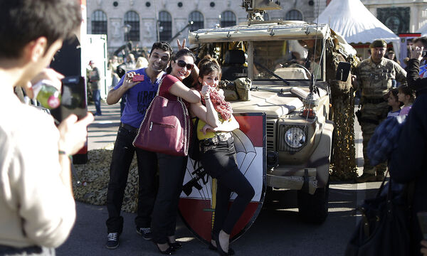 Die Leistungsschau am Heldenplatz ist traditionell gut besucht. (Archivbild)