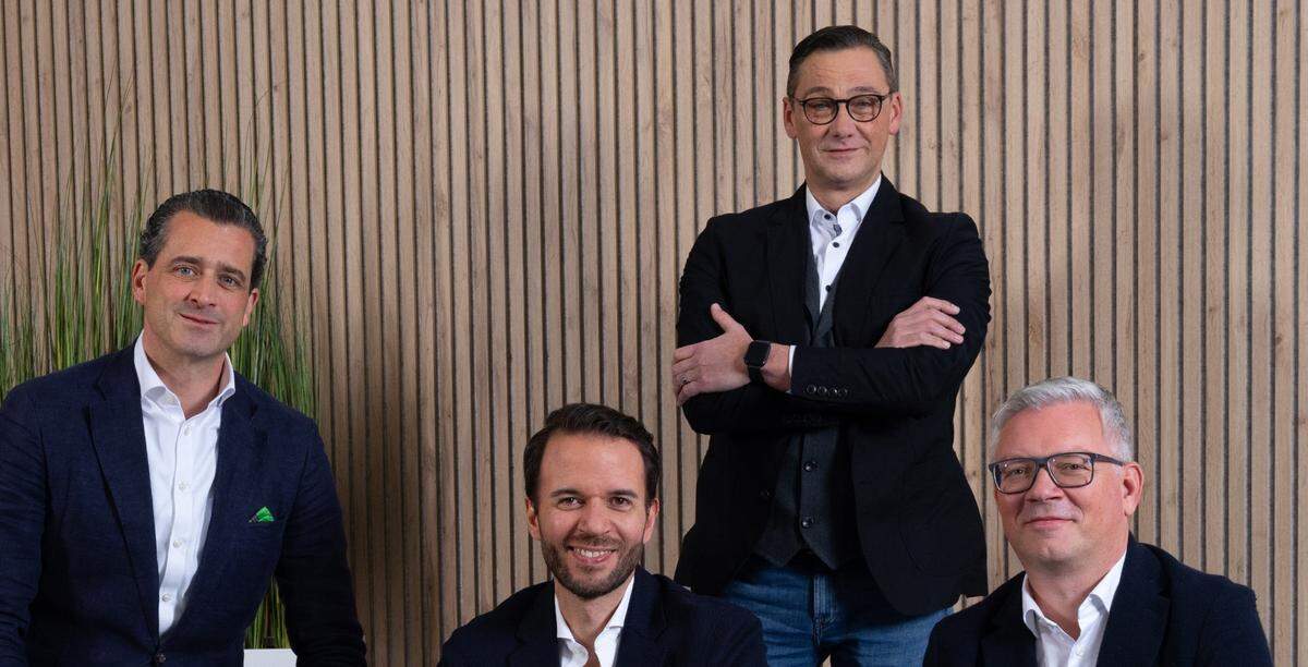 Das neue Management Board von Delta Pronatura setzt sich zusammen aus: Jan Zimpelmann (CFO), Nils Beckmann (CEO), Michael Klingel (COO) und Marco Buschmeier (CMO).