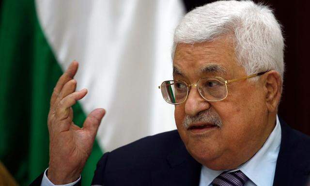 Palästinenserpräsident Mahmoud Abbas.