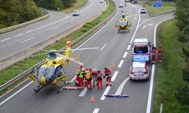 Der Unfall sorgte für einen Großeinsatz der Rettungskräfte.