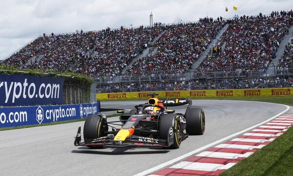 Max Verstappen, vorne weg, wie immer.