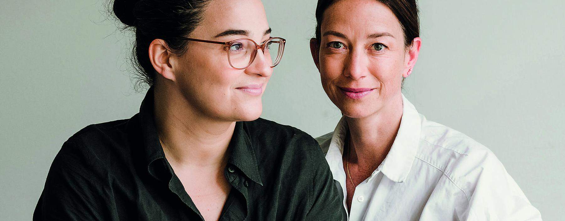 Die beiden Magazingründerinnen Sandra Reichl (l.) und Karin Novozamsky