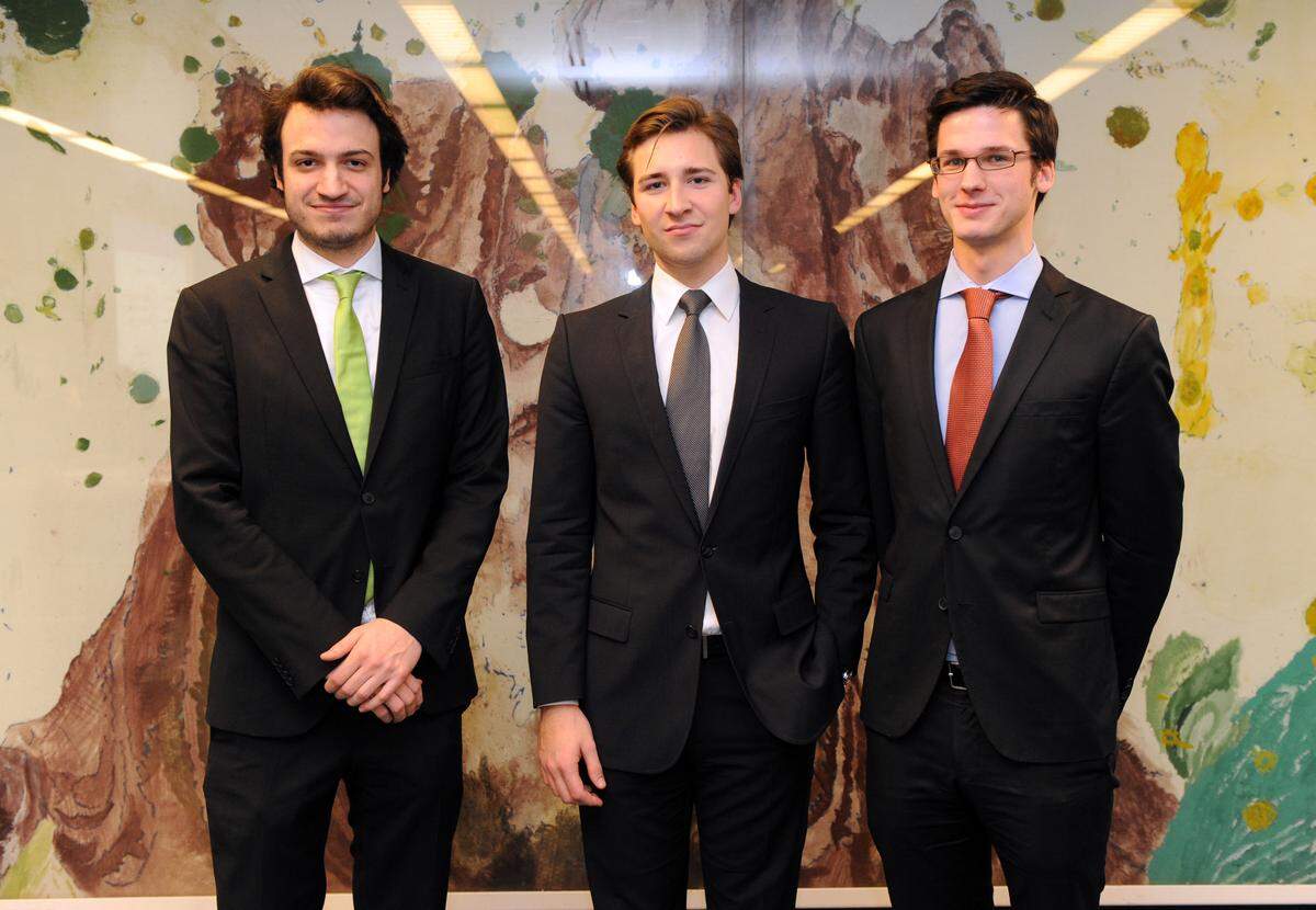 Bernhard Mazal, Georg Krenn und Thomas Herbst. Team 7 bekamen Hilfe von Wilheim Müller Rechtsanwälte.