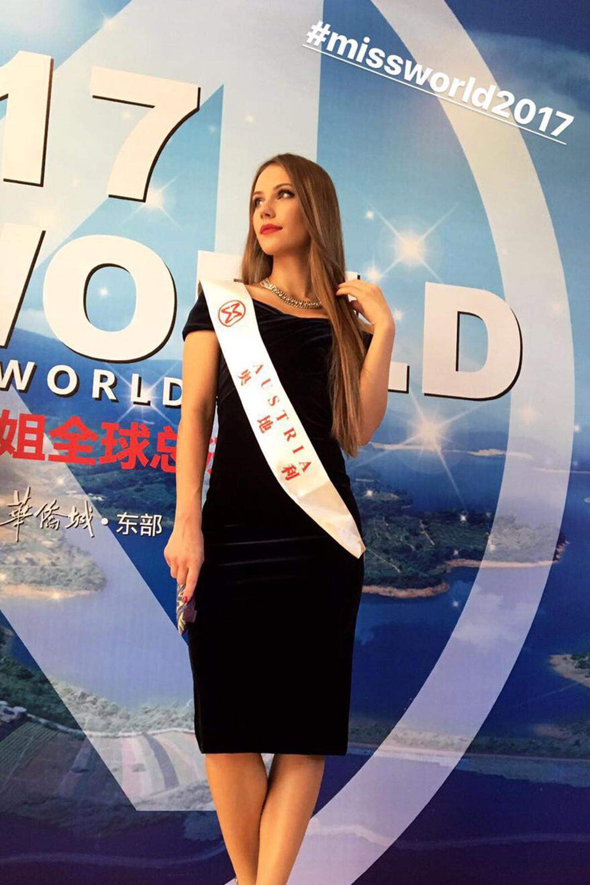 Für Österreich ging heuer Vize-Miss Vienna Sarah Chvala, seit Juli amtierende Miss World Austria, an den Start. Die 22-Jährige kam schlussendlich nicht unter die letzten 20.