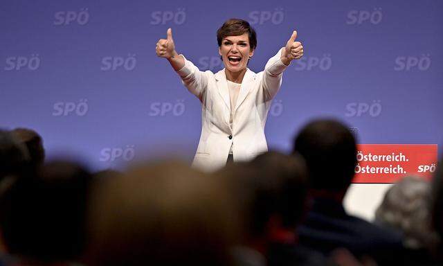 SP-Partei-Chefin Pamela Rendi-Wagner