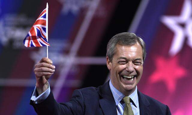 Bad Boy of Brexit: Europagegner Nigel Farage.