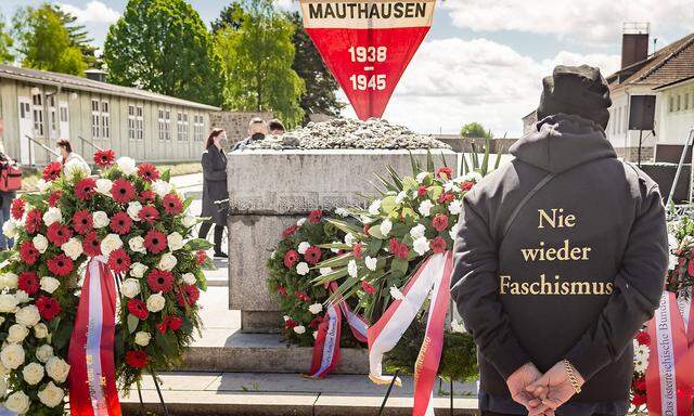 20210516 International Commemoration and Liberation Ceremony Concentration Camp Memorial Mauthausen VIENNA, AUSTRIA - MA