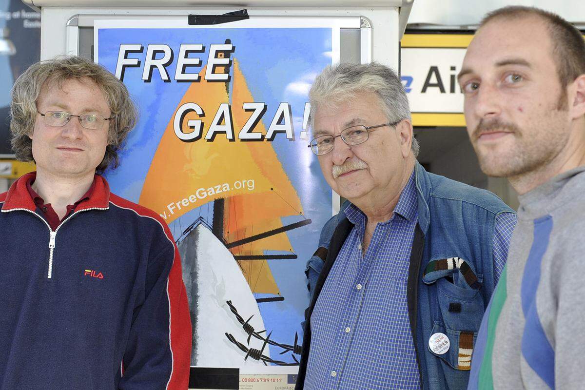 Unter den Aktivisten der Gaza-Flotte sind dieses Mal auch Österreicher, angeführt von dem Journalisten und Publizisten Leo Gabriel.