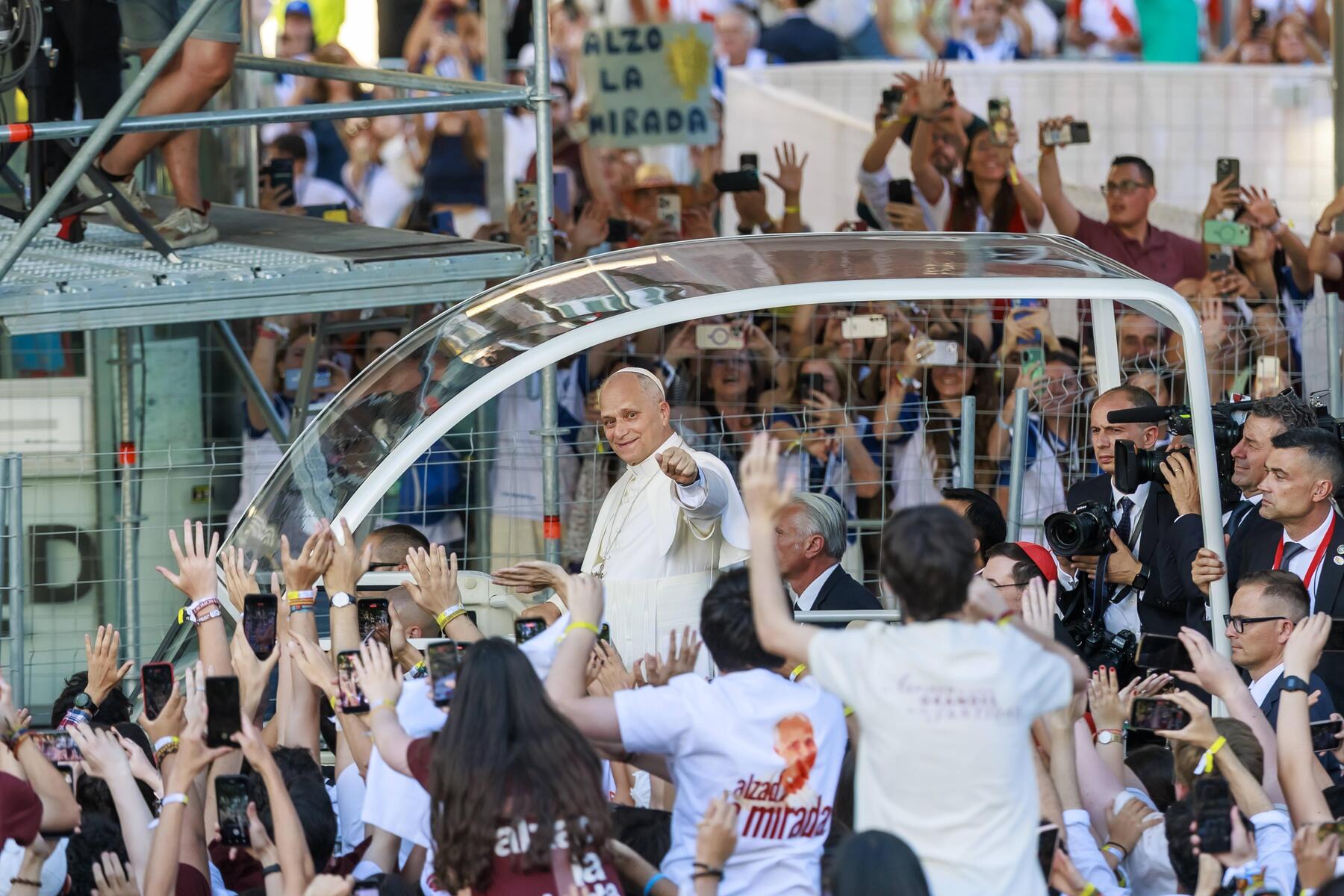 Papst-Messe in Madrid mit mehr als 1,2 Millionen Menschen