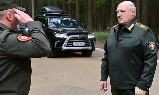Archivbild von Alexander Lukaschenko vom 15. Mai.
