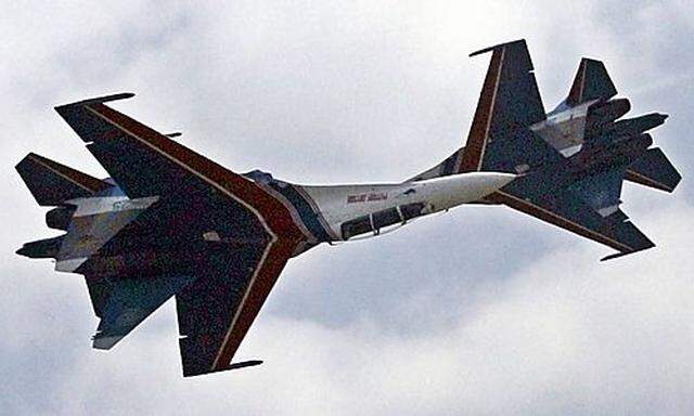 Sukhoi Su-27-Kampfjets auf einem Archivbild aus 2006