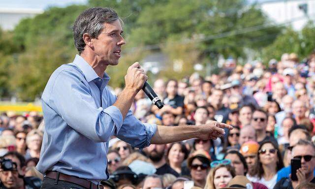 Beto O'Rourke will in Texas den Senatssitz für die Demokraten erringen.