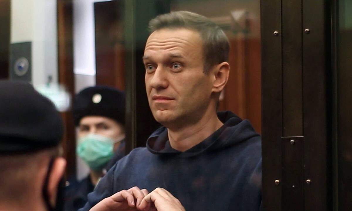 Kremlgegner Alexej Nawalny ist schon seit dem 31. März im Hungerstreik