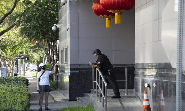 Zuvor hatten die USA die Schließung des chinesischen Konsulats in Houston im Bundesstaat Texas angeordnet.