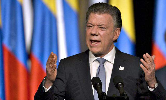 Der kolumbianische Präsident Juan Manuel Santos.