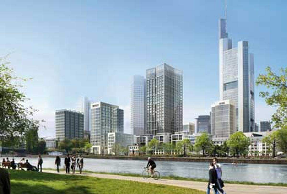 Best German Project: Maintor - The Riverside Financial District, Frankfurt Architekten: Jürgen Engel, Professor Christoph Mäckler Architects, Jo. Franzke Architects, Braun Volleth Architects