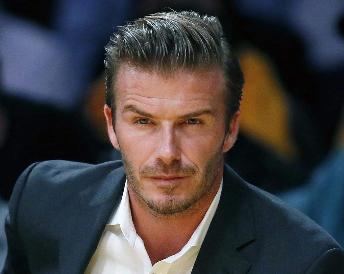 ... David Beckham, dem man wohl eine bessere Platzierung zugetraut hätte.