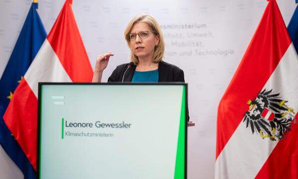 Klimaschutzministerin Leonore Gewessler (Grüne) 