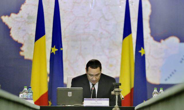 ROMANIA POLITICS PONTA RESIGNATION