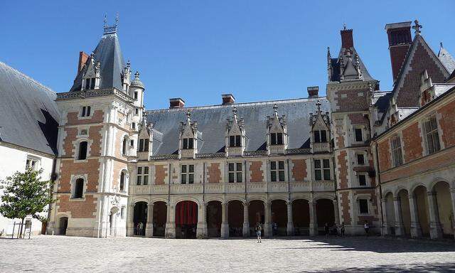 Schloss Blois, eines der berühmten Loireschlösser
