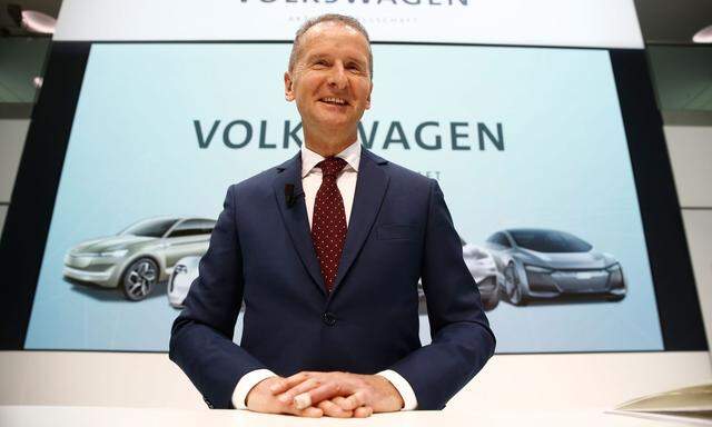 Der neue VW-Chef, Herbert Diess, soll das Steuer bei dem Autohersteller herumreißen.