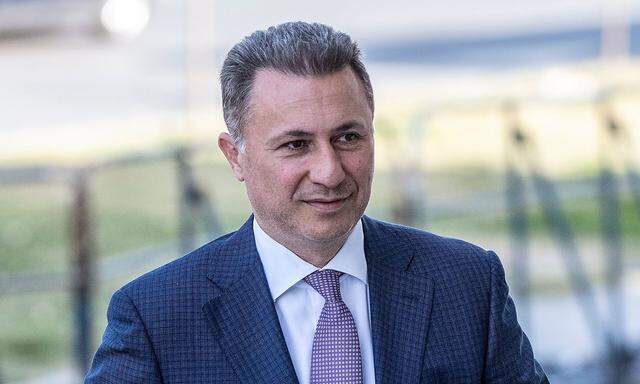 Ex-Premier Gruevski