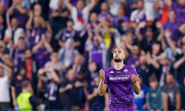Klingender Name und lange Erfolgsdurststrecke: Fiorentina will mit WM-Held Sofyan Amrabat endlich wieder Titel holen.