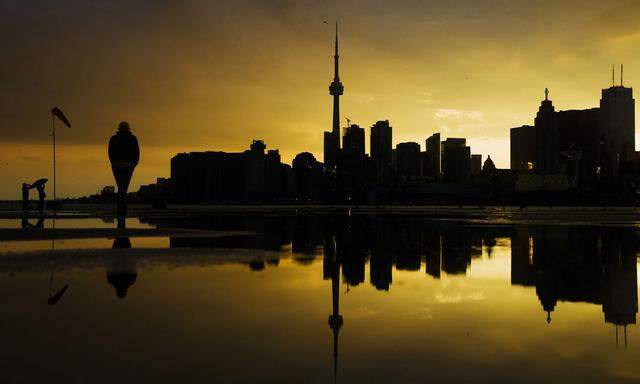 Die Skyline von Toronto