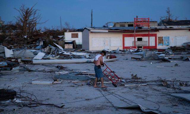 Hurrikan "Dorian" hat auf den Bahamas eine Spur der Zerstörung hinterlassen.