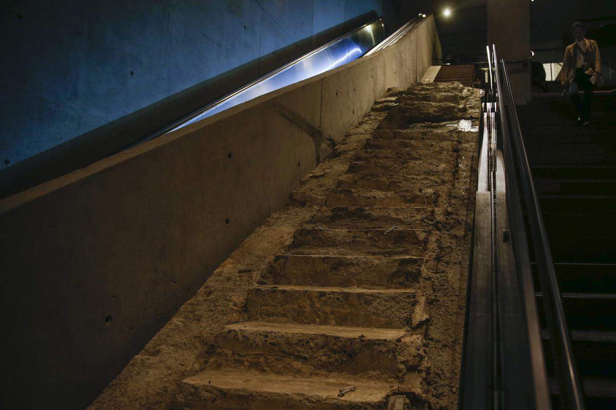 Im Bild: Die "Survivors Stairs".